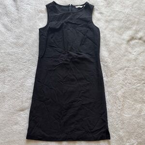 Eddie Bauer Elegant Black Sleeveless Midi Dress